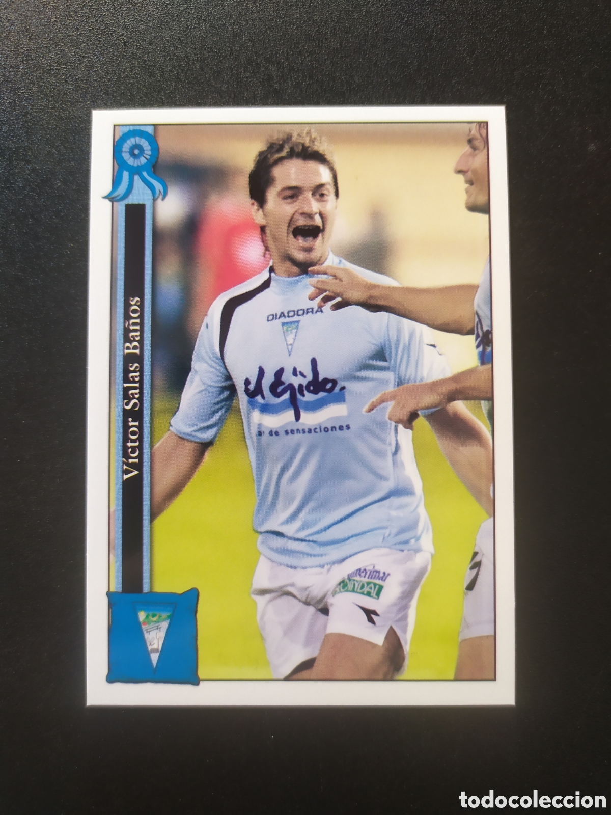 Cromos de f&uacute;tbol: Mundicromo fichas Liga 2005 2006 05 06 V&iacute;ctor Salas n&deg; 897 Poli Ejido