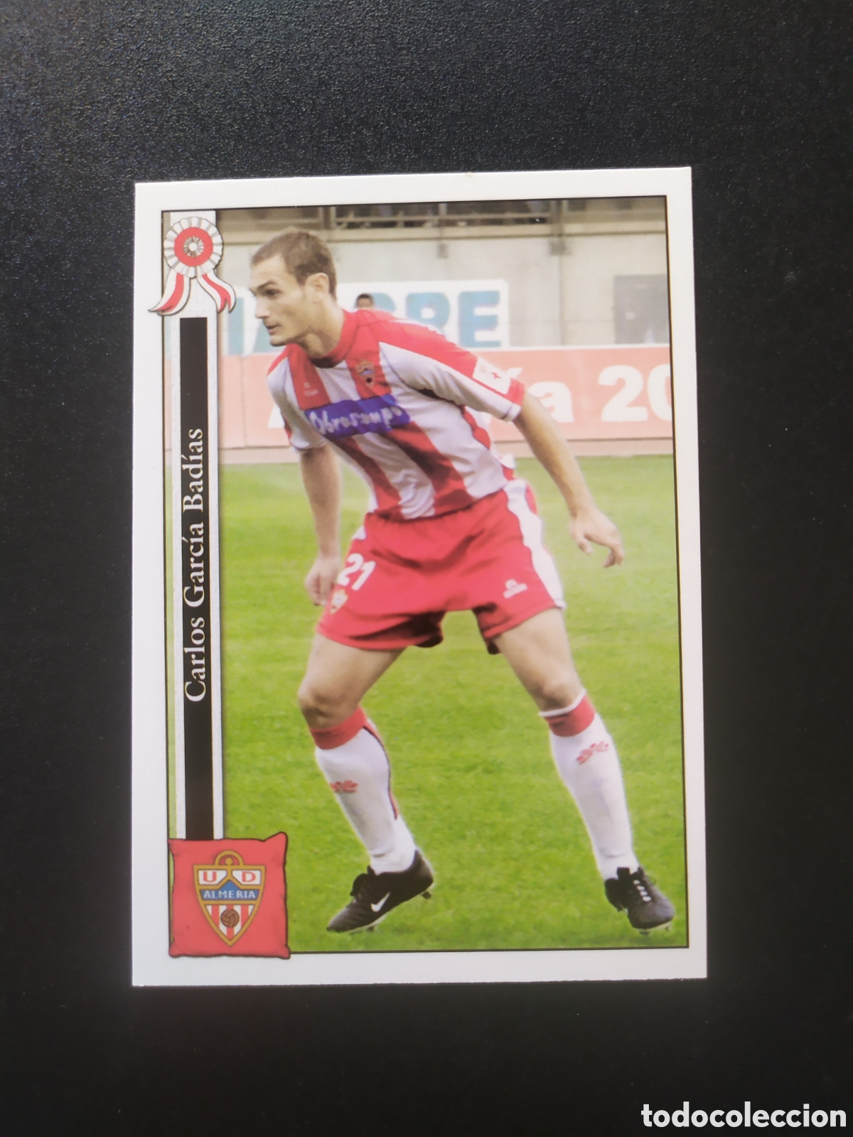 Cromos de f&uacute;tbol: Mundicromo fichas Liga 2005 2006 05 06 Carlos Garc&iacute;a n&deg; 905 Almer&iacute;a