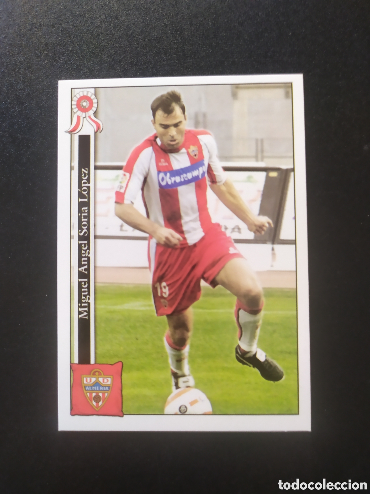 Cromos de f&uacute;tbol: Mundicromo fichas Liga 2005 2006 05 06 Soria n&deg; 908 Almer&iacute;a