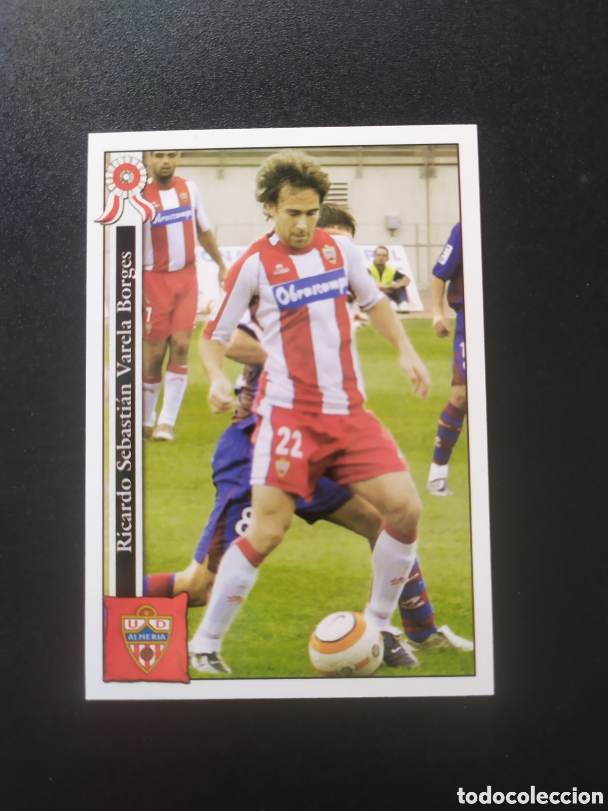 Cromos de f&uacute;tbol: Mundicromo fichas Liga 2005 2006 05 06 Varela n&deg; 913 Almer&iacute;a