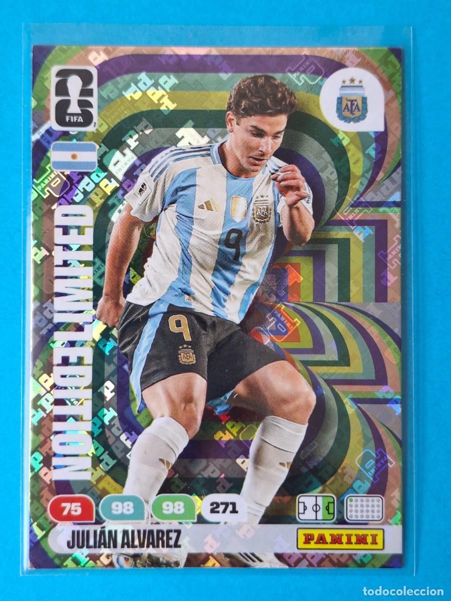 Cromos de f&uacute;tbol: HOLOGRAM Limited Edition JULIAN ALVAREZ (Argentina) - PANINI Adrenalyn XL FIFA World CUP 2026