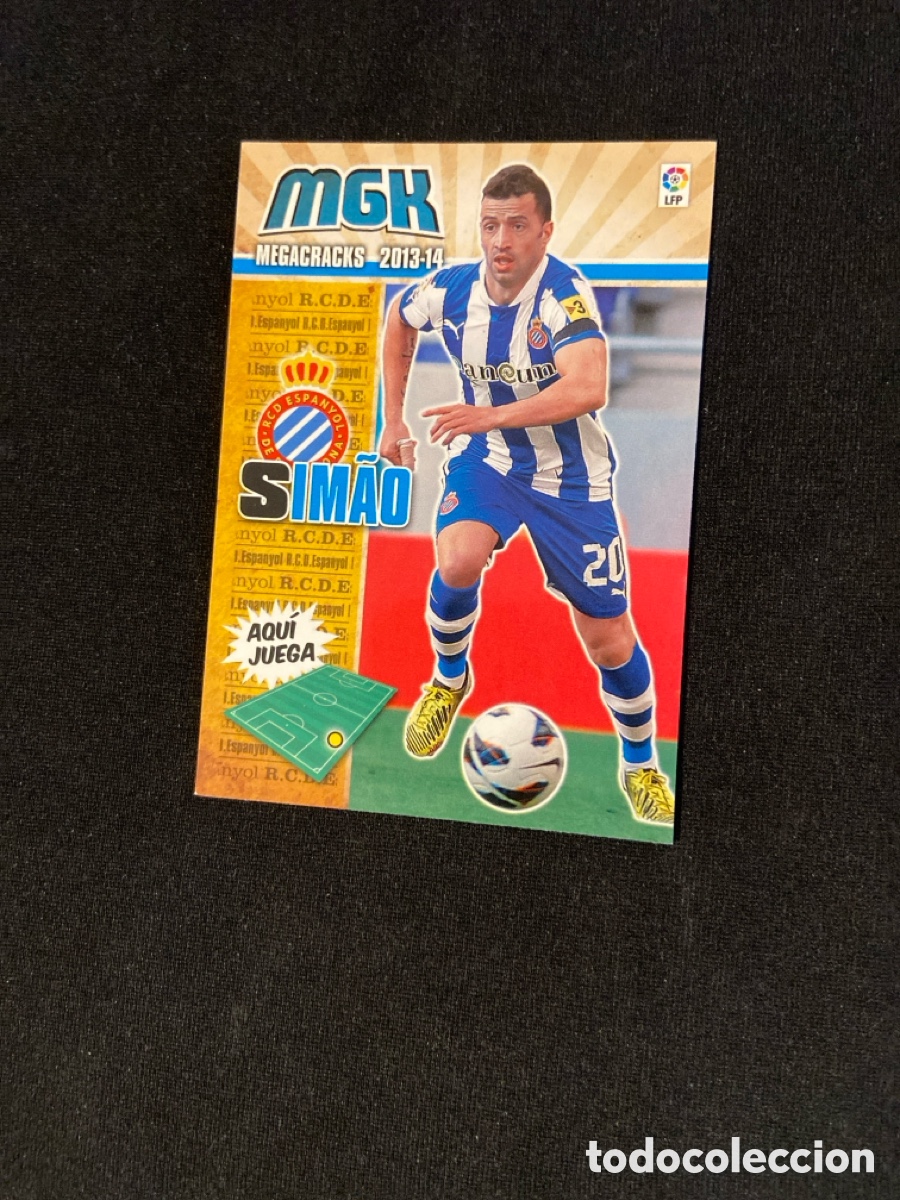 Cromos de f&uacute;tbol: SIMAO 142 (ESPANYOL) MEGA