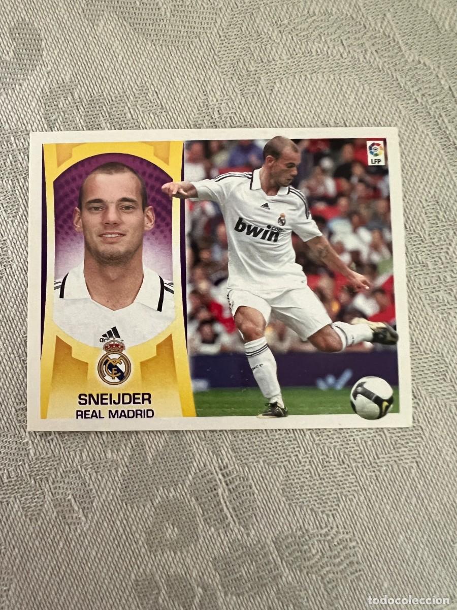 Cromos de f&uacute;tbol: SNEIJDER 10A SIN PEGAR LIGA ESTE 2009 2010