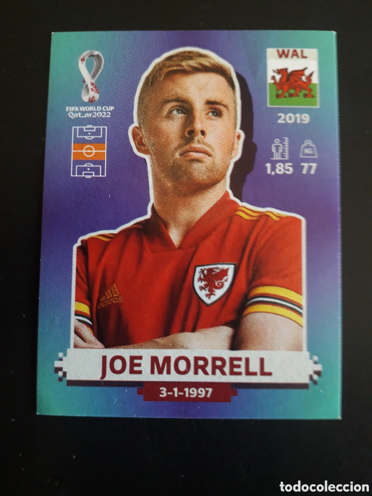 Football Stickers: JOE MORRELL GALES N&deg; 13 COPA MUNDIAL DE F&Uacute;TBOL QATAR 2022 22 PANINI SIN PEGAR PEDIDO M&Iacute;NIMO 3&euro;