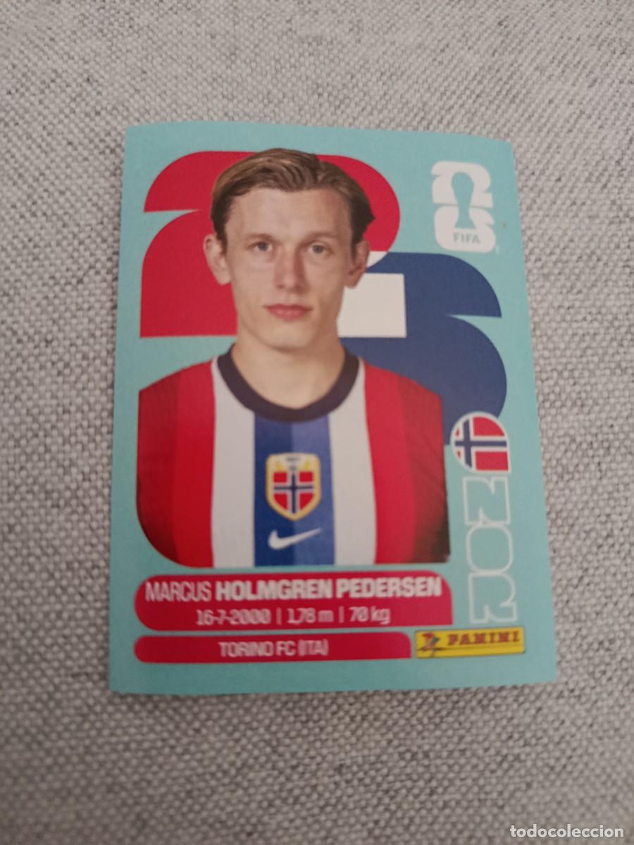 Football Stickers: Mundial Estados Unidos-Mexico-Canad&aacute; 2026. 6- Holmgren Pedersen. Noruega. Nunca pegado.