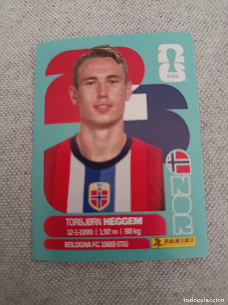 Football Stickers: Mundial Estados Unidos-Mexico-Canad&aacute; 2026. 8- Heggem. Noruega. Nunca pegado.