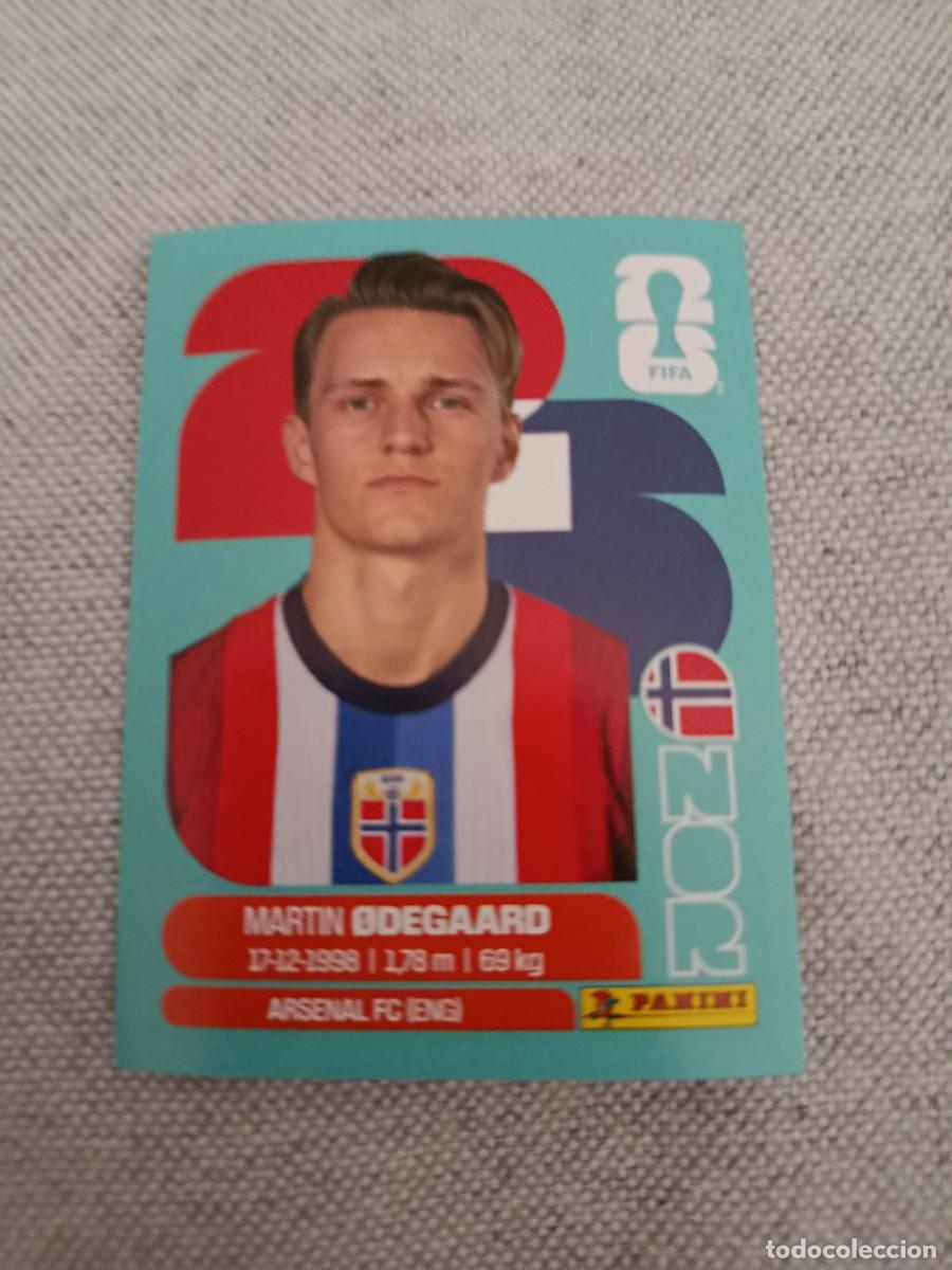Cromos de f&uacute;tbol: Mundial Estados Unidos-Mexico-Canad&aacute; 2026. 10- Odegaard. Noruega. Nunca pegado.