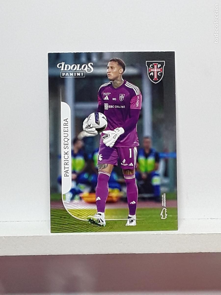 Cromos de f&uacute;tbol: PORTUGUES 2025 2026 IDOLOS 25 26 CROMO PANINI FUTEBOL N 101 CASA PIA PATRICK GILMAR SEQUEIRA MEJIAS