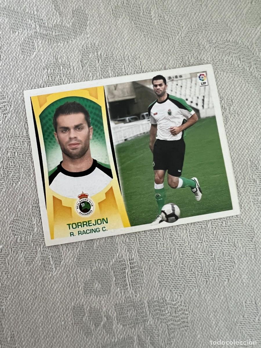 Cromos de f&uacute;tbol: TORREJON RACING SANTANDER COLOCA SIN PEGAR LIGA ESTE 2009 2010