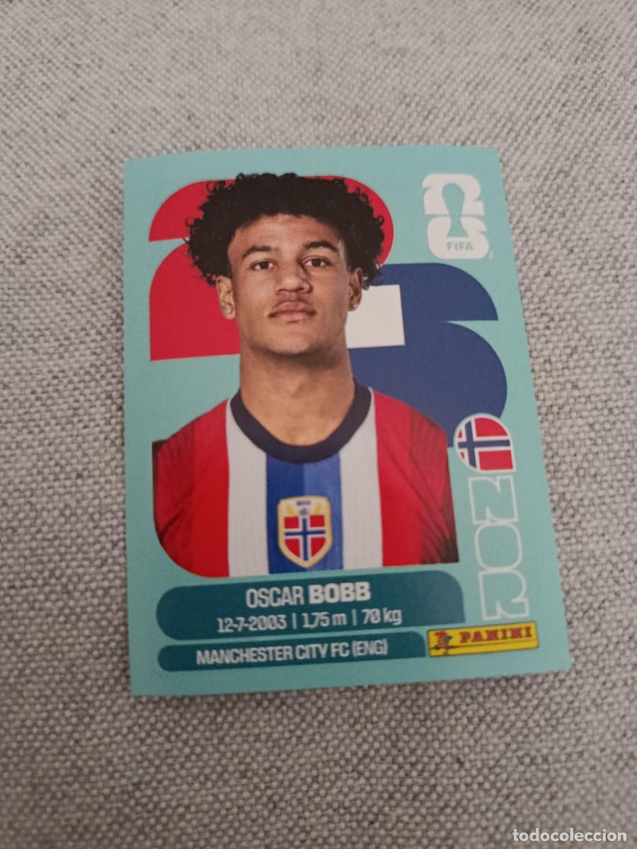 Cromos de f&uacute;tbol: Mundial Estados Unidos-Mexico-Canad&aacute; 2026. 20- Bobb. Noruega. Nunca pegado.
