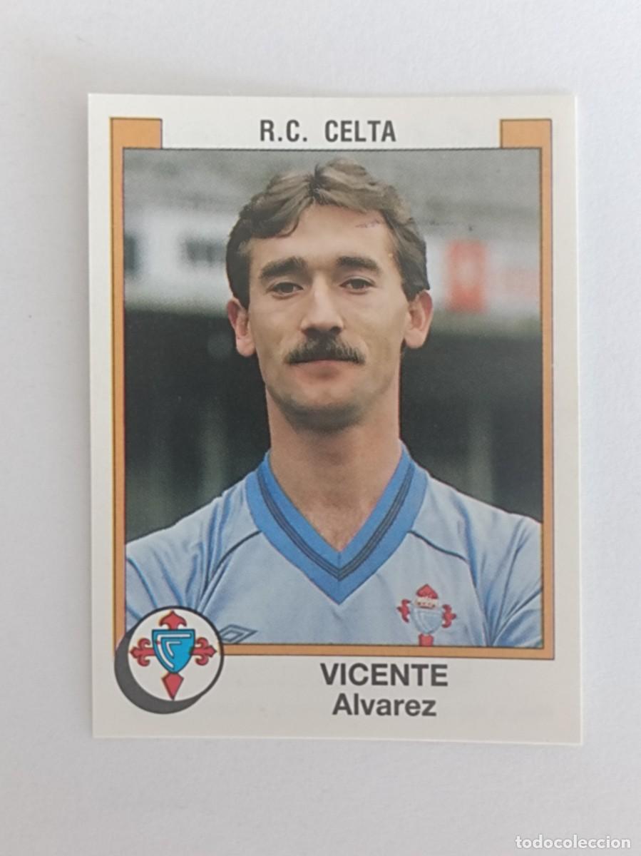 Cromos de f&uacute;tbol: #108 VICENTE (CELTA VIGO) FUTBOL 88 PANINI