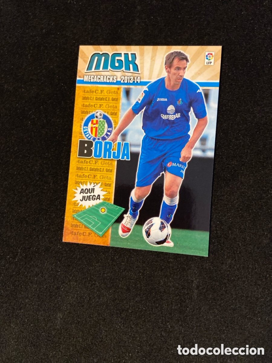 Cromos de f&uacute;tbol: BORJA 154 (GETAFE) MEGA