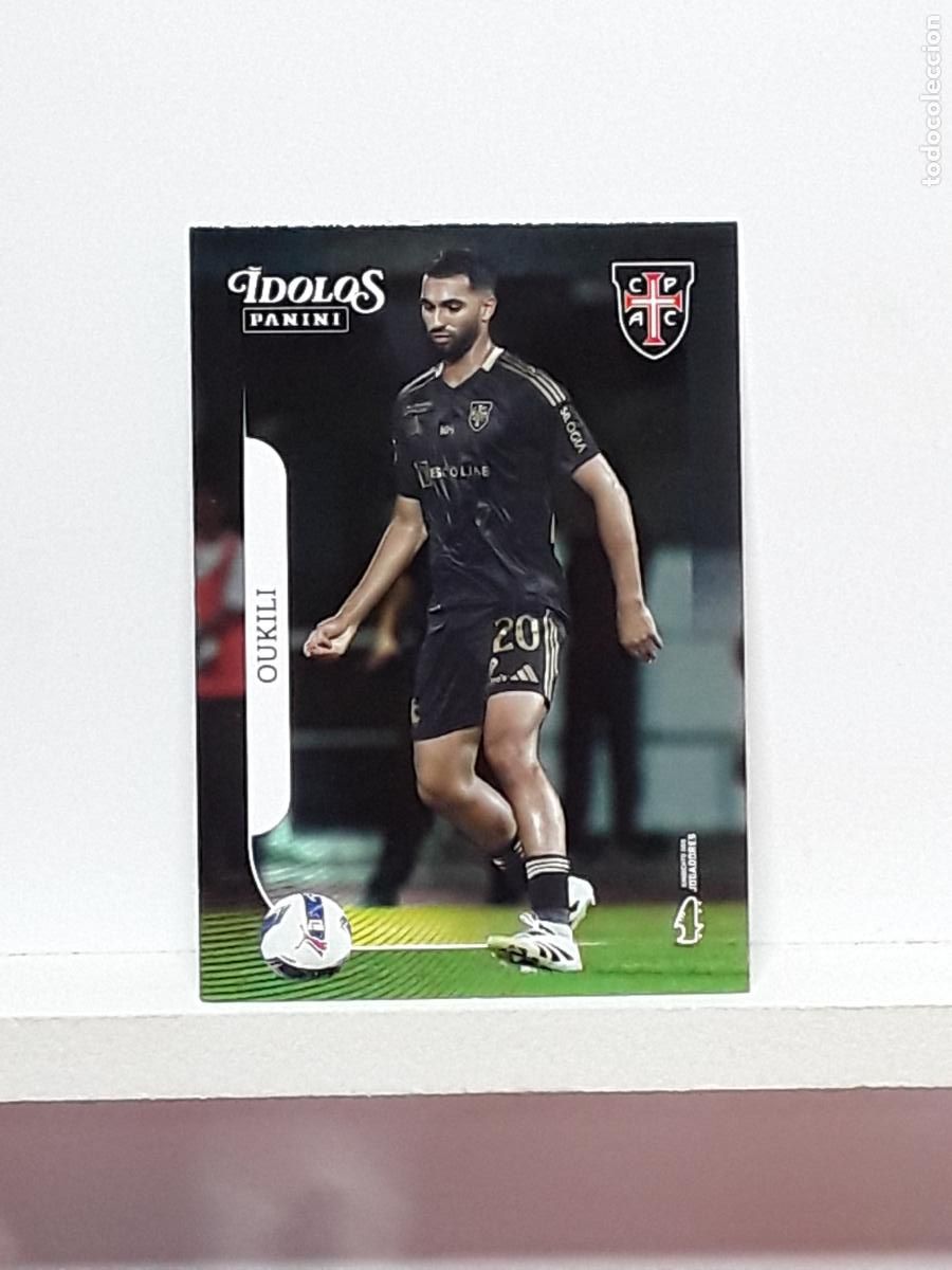 Football Stickers: PORTUGUES 2025 2026 IDOLOS 25 26 CROMO PANINI FUTEBOL N 105 CASA PIA YASSIN OUKILI