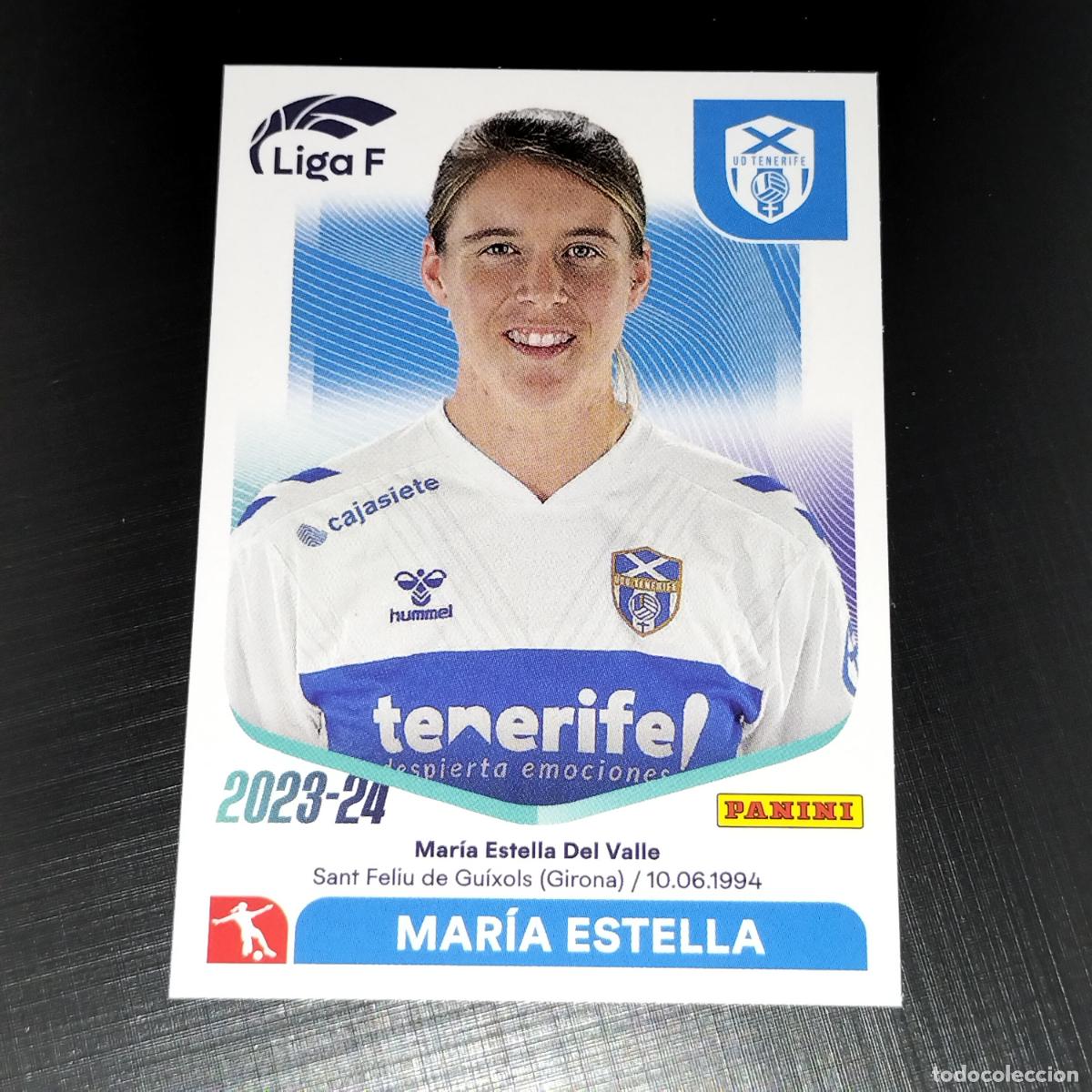 Football Stickers: N&ordm; 86 B MARIA ESTELLA COSTA ADEJE TENERIFE CROMOS LIGA F FEMENINA PANINI 2023 2024 23 24