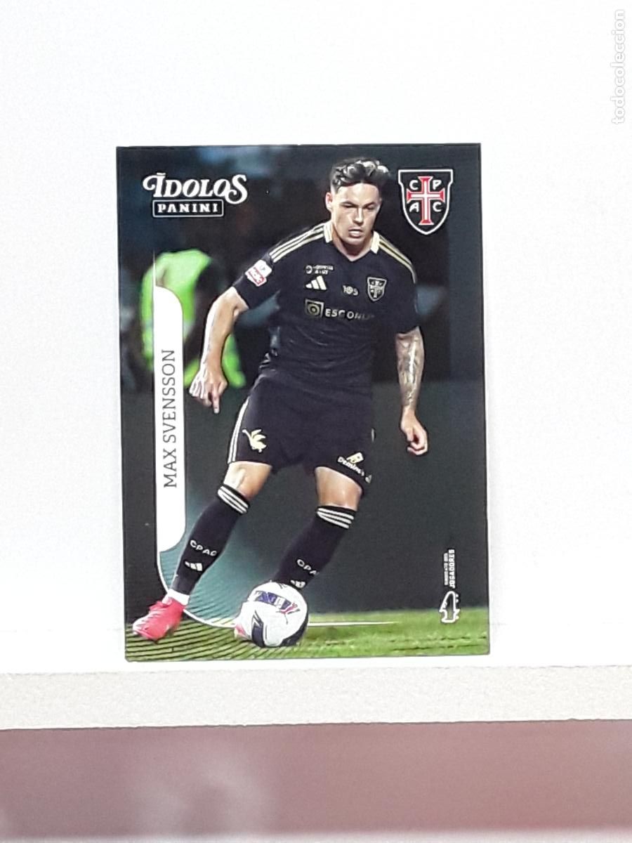 Football Stickers: PORTUGUES 2025 2026 IDOLOS 25 26 CROMO PANINI FUTEBOL N 106 CASA PIA MAX SVENSSON RIO