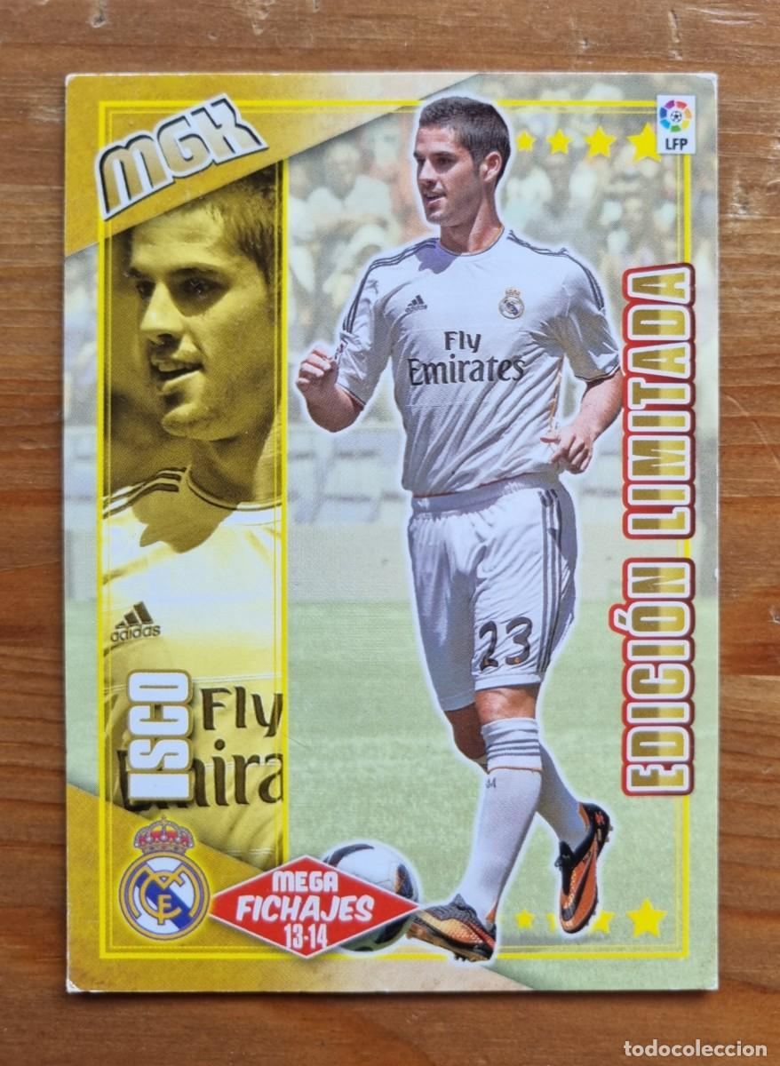 Football Stickers: 506 ISCO (Real Madrid CF) EDICI&Oacute;N LIMITADA. Liga 2013 2014 13 14 Megacracks (Panini)
