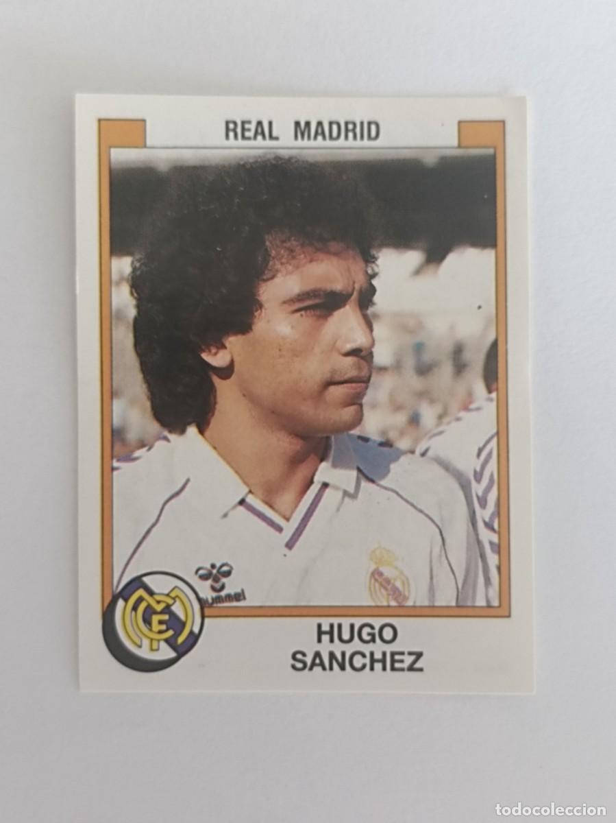 Football Stickers: #192 HUGO SANCHEZ (REAL MADRID C.F.) FUTBOL 88 PANINI