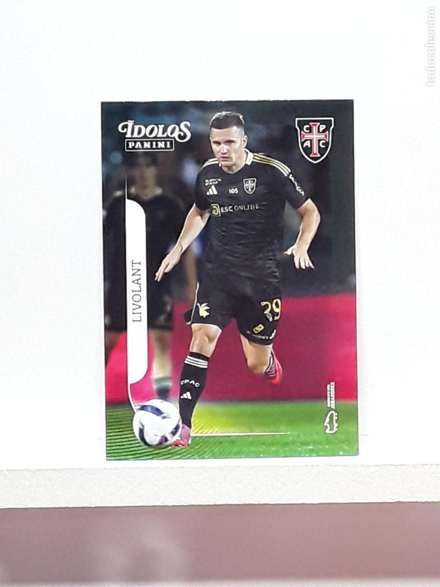 Football Stickers: PORTUGUES 2025 2026 IDOLOS 25 26 CROMO PANINI FUTEBOL N 107 CASA PIA JEREMY LIVOLANT
