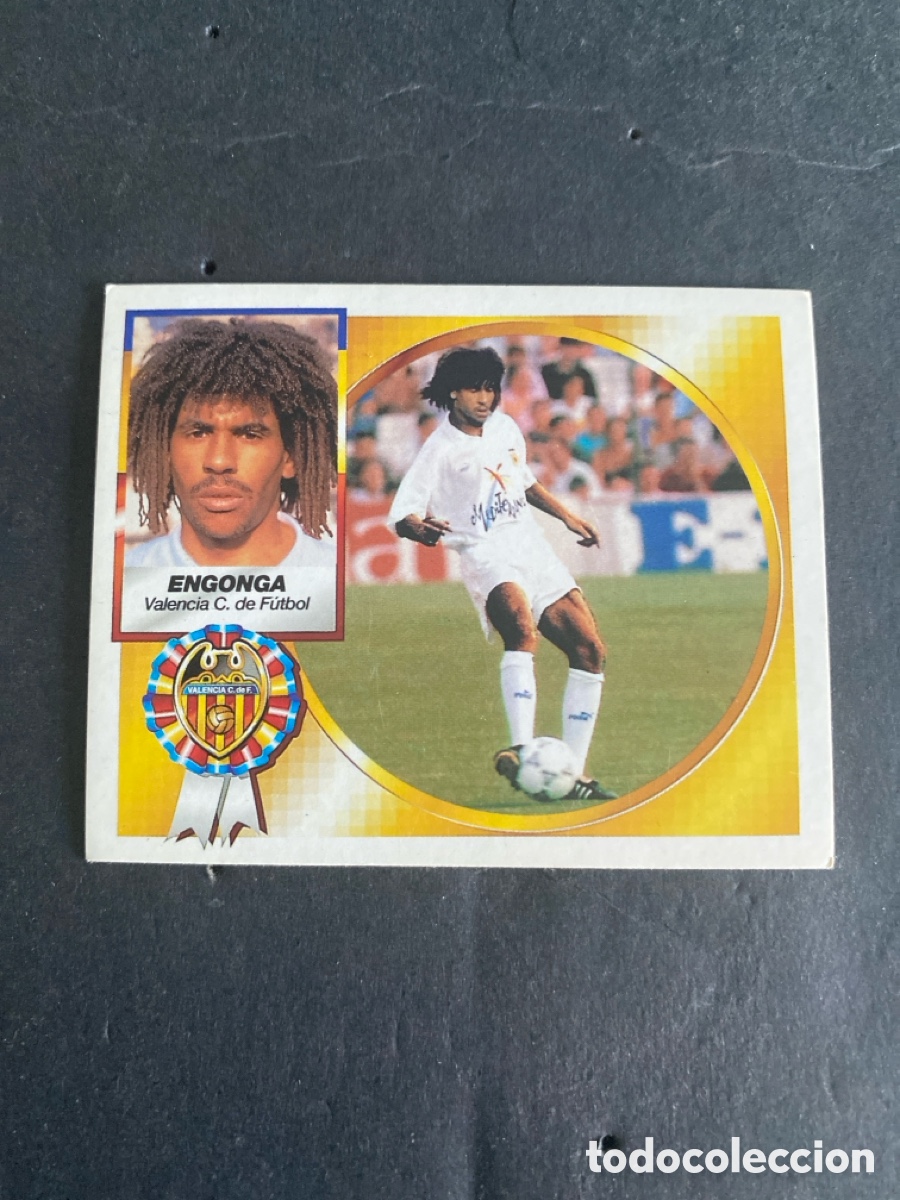 Fu&szlig;ball-Sticker: Cromo liga 94/95 Valencia Fichaje N* 13 Engonga nunca pegado
