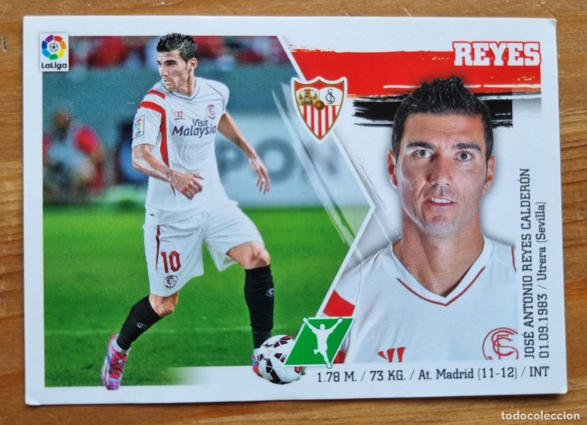 Fu&szlig;ball-Sticker: 18 REYES (Sevilla FC). Liga 2015 2016 15 16 Colecciones Este (Panini)