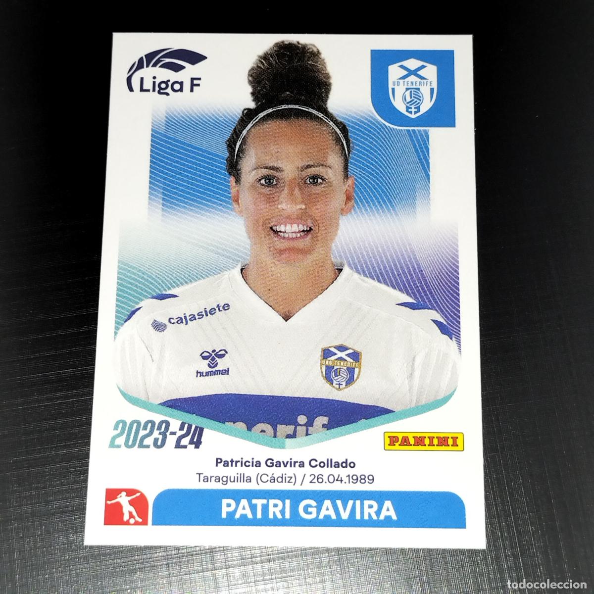 Cromos de Futebol: N&ordm; 90 PATRI GAVIRA COSTA ADEJE TENERIFE CROMOS LIGA F FEMENINA PANINI 2023 2024 23 24