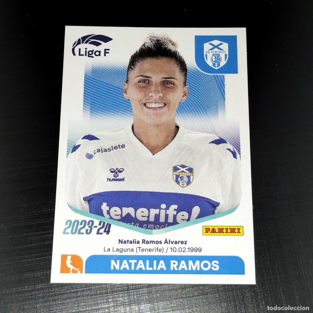 Cromos de f&uacute;tbol: N&ordm; 92 NATALIA RAMOS COSTA ADEJE TENERIFE CROMOS LIGA F FEMENINA PANINI 2023 2024 23 24