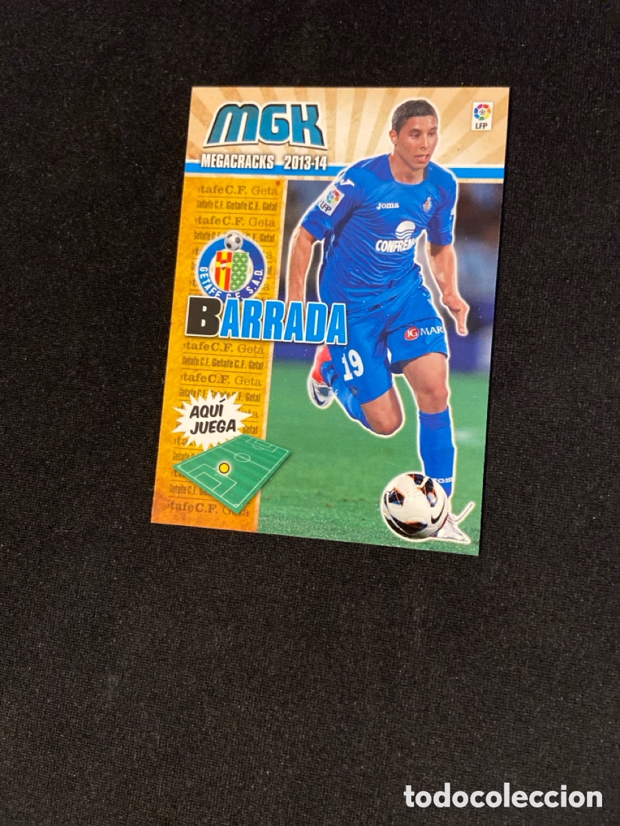 Cromos de f&uacute;tbol: BARRADA 159 (GETAFE) MEGA