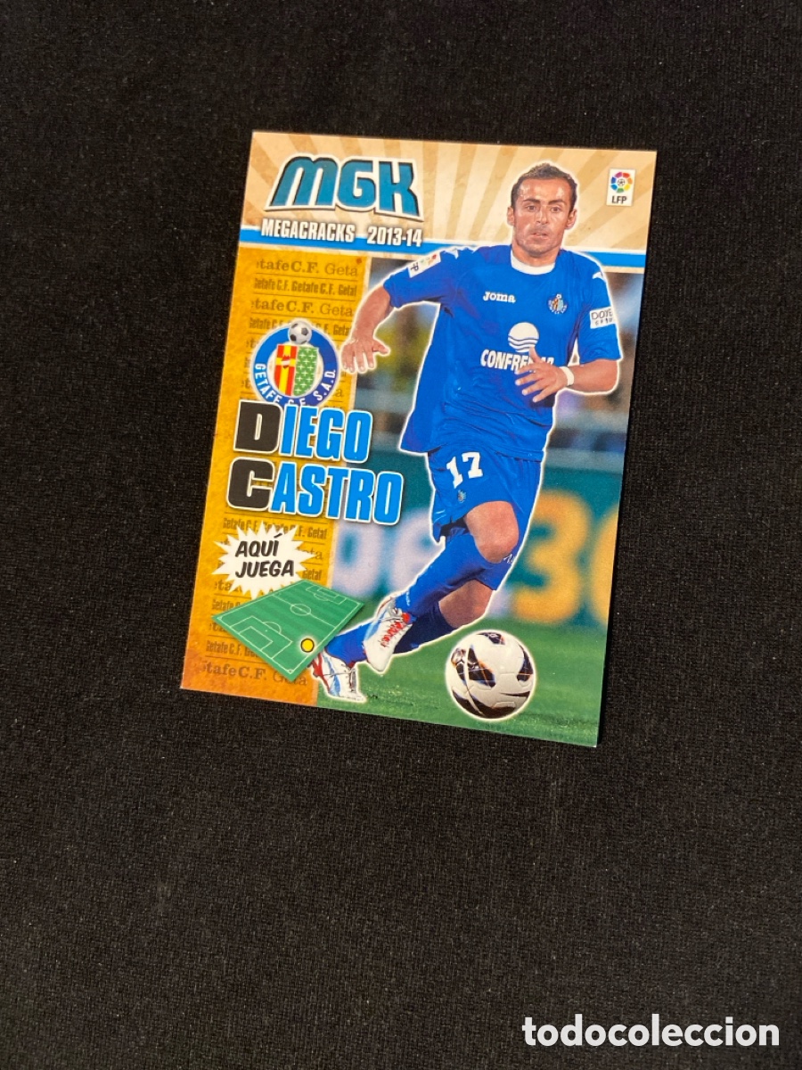 Cromos de f&uacute;tbol: DIEGO CASTRO 160 (GETAFE) MEGA