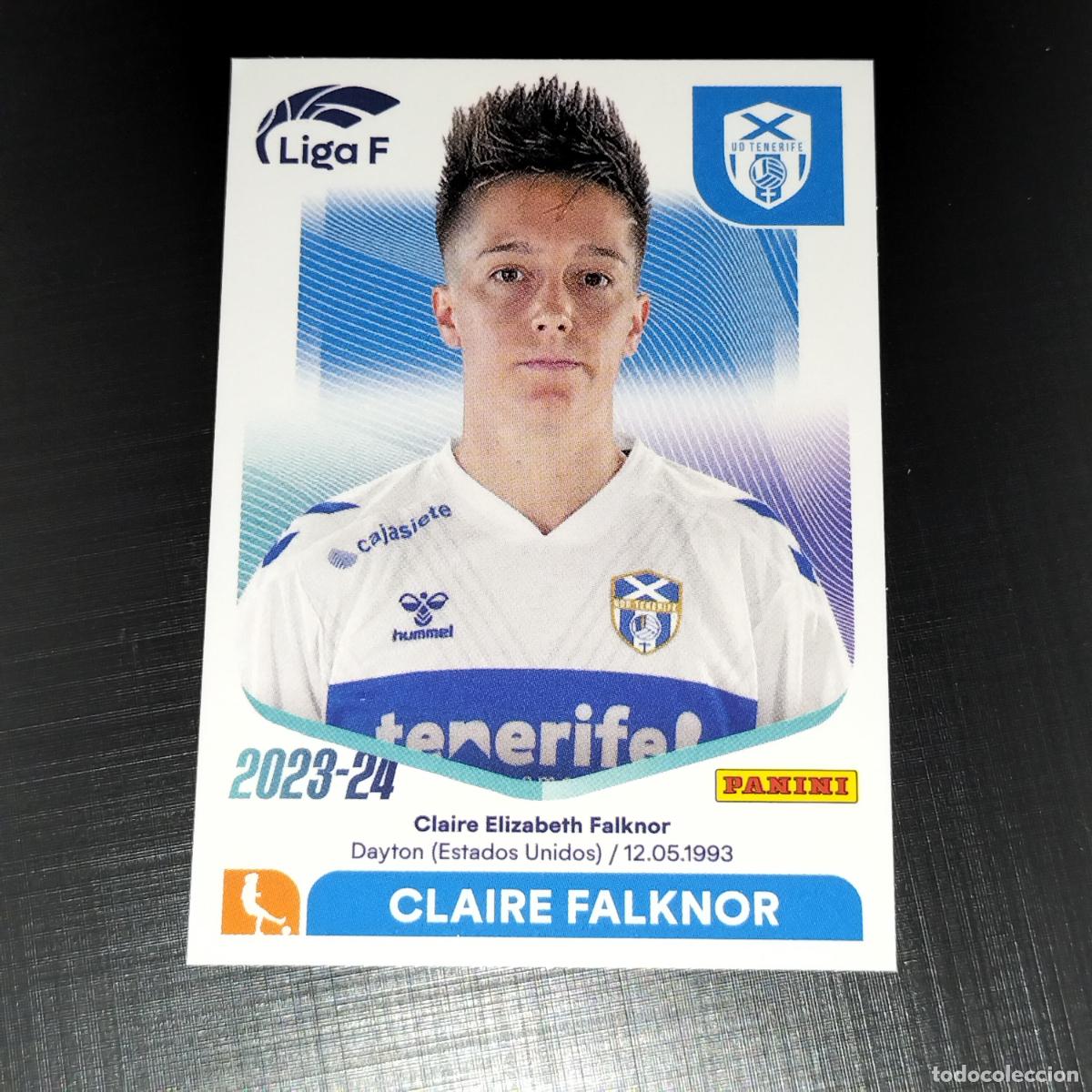 Cromos de f&uacute;tbol: N&ordm; 95 CLAIRE FALKNOR COSTA ADEJE TENERIFE CROMOS LIGA F FEMENINA PANINI 2023 2024 23 24