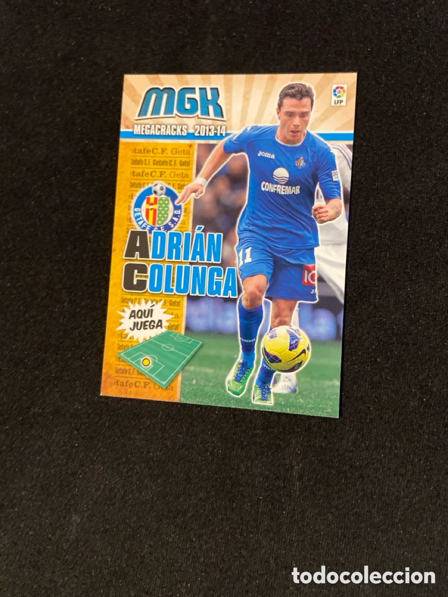Cromos de f&uacute;tbol: ADRIAN COLUNGA 161 (GETAFE) MEGA