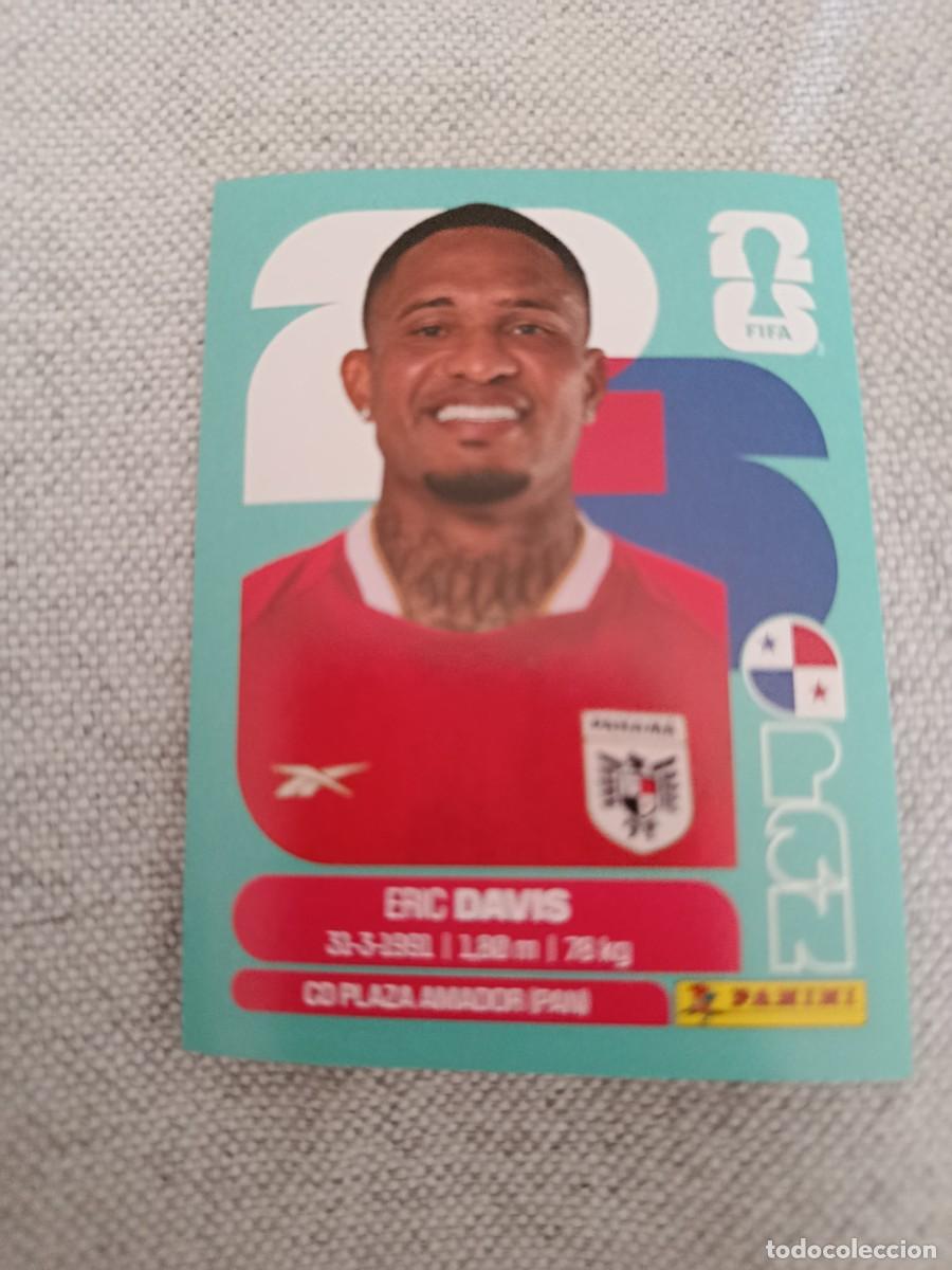 Cromos de f&uacute;tbol: Mundial Estados Unidos-Mexico-Canad&aacute; 2026. 7- Davis. Panam&aacute;. Nunca pegado.