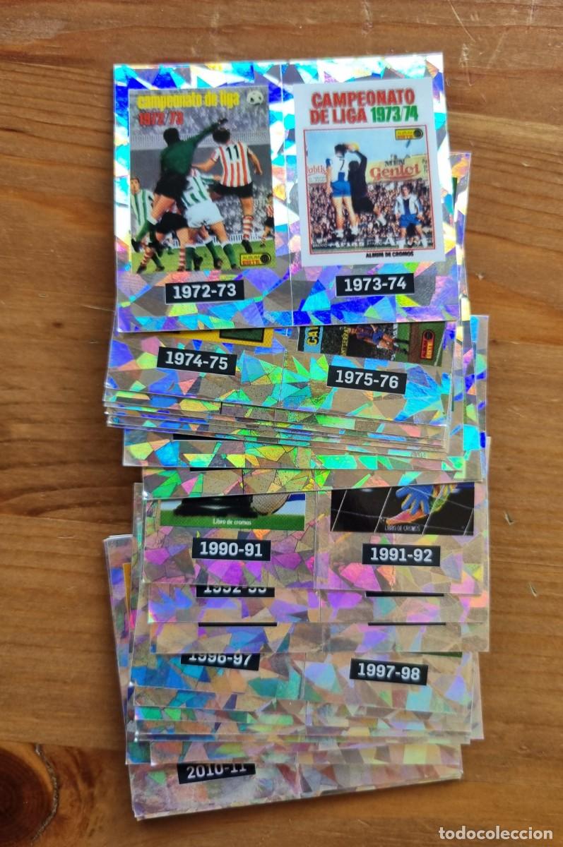 Cromos de f&uacute;tbol: Colecci&oacute;n Completa M&Aacute;GICOS 50. Liga 2021 2022 21 22 Colecciones ESTE (Panini)