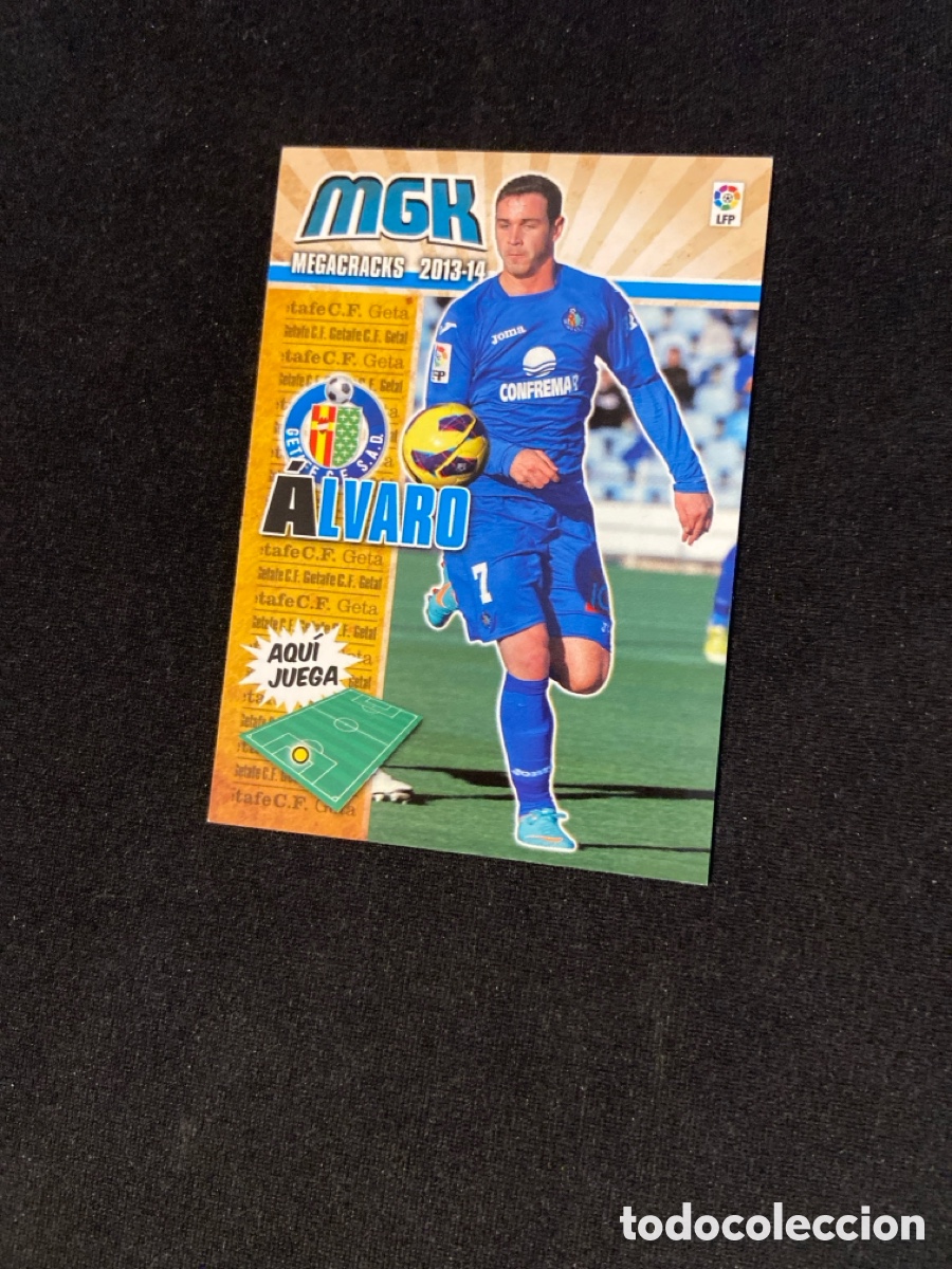 Cromos de f&uacute;tbol: ALVARO 162 (GETAFE) MEGA