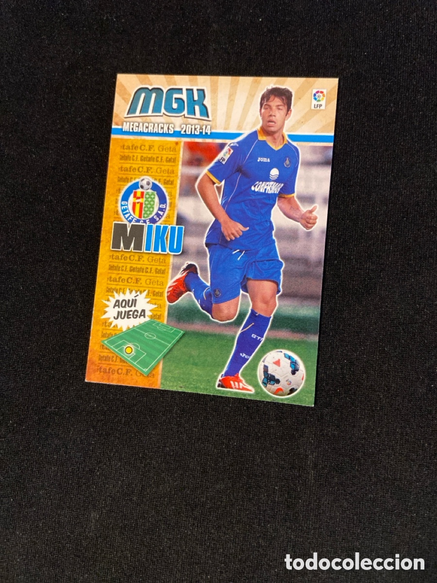 Cromos de f&uacute;tbol: MIKU 162 BIS (GETAFE) MEGA