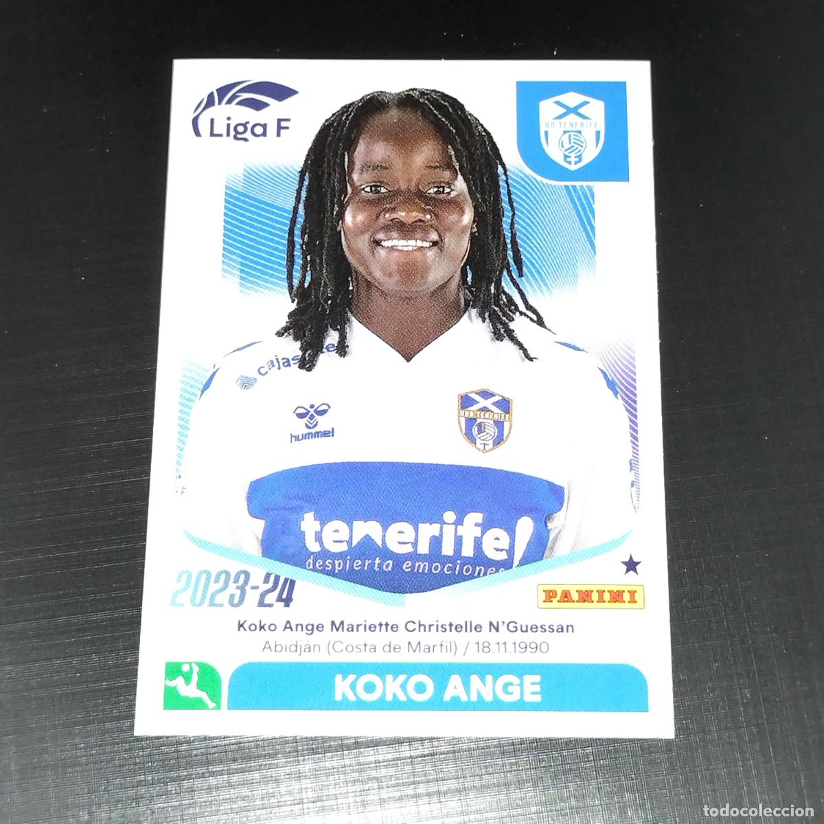 Cromos de f&uacute;tbol: N&ordm; 98 KOKO ANGE COSTA ADEJE TENERIFE CROMOS LIGA F FEMENINA PANINI 2023 2024 23 24