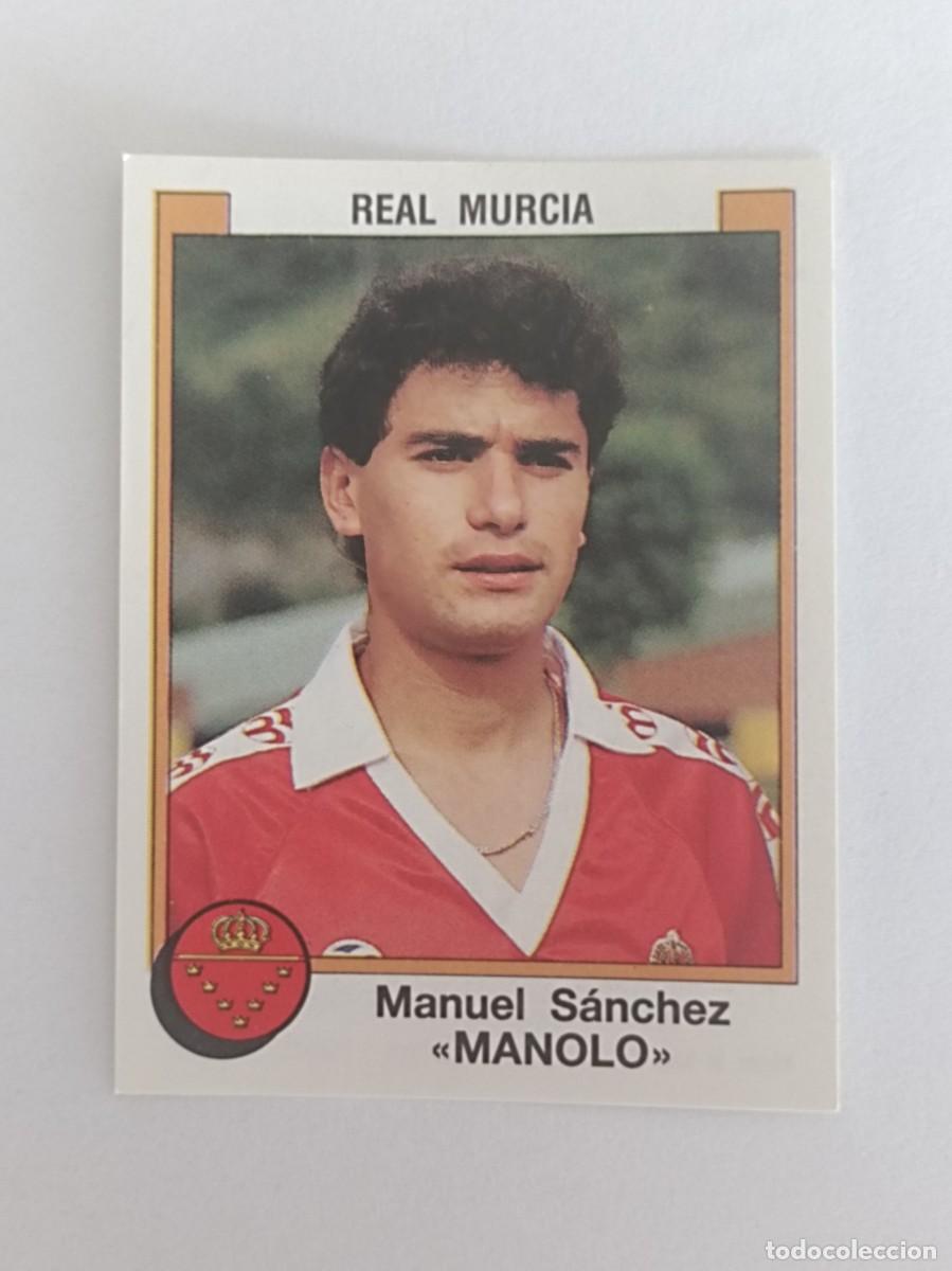 Cromos de f&uacute;tbol: #249 MANOLO (REAL MURCIA) FUTBOL 88 PANINI