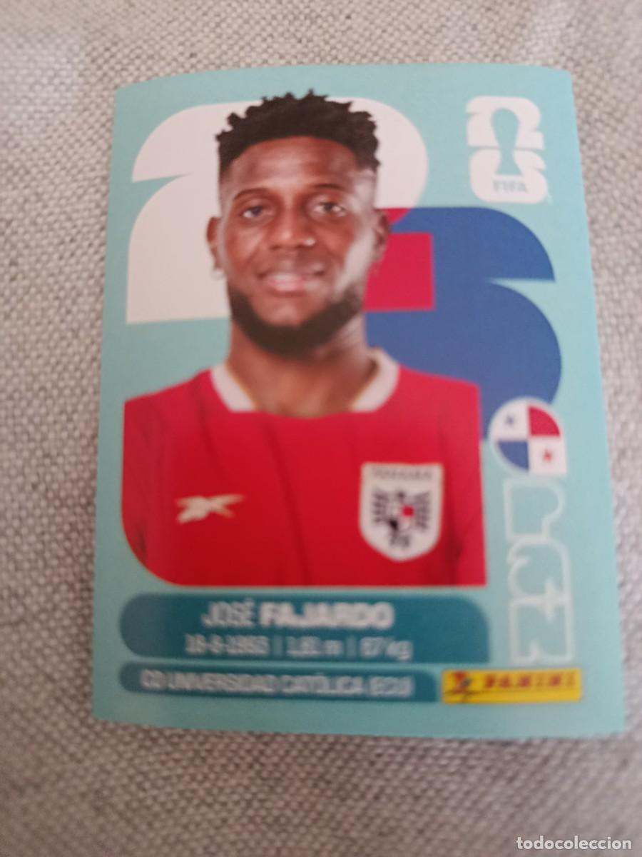 Cromos de f&uacute;tbol: Mundial Estados Unidos-Mexico-Canad&aacute; 2026. 17- Fajardo. Panam&aacute;. Nunca pegado.