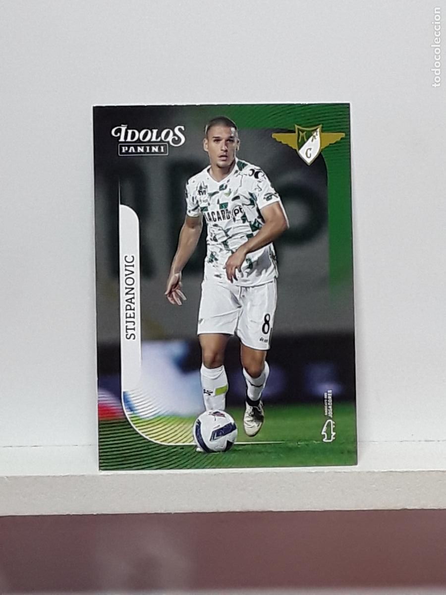 Cromos de f&uacute;tbol: PORTUGUES 2025 2026 IDOLOS 25 26 CROMO PANINI FUTEBOL N 113 MOREIRENSE MATEJA STJEPANOVIC