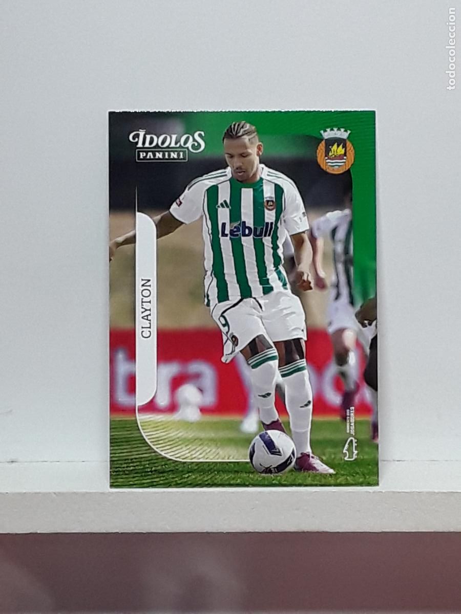 Cromos de f&uacute;tbol: PORTUGUES 2025 2026 IDOLOS 25 26 CROMO PANINI FUTEBOL N 126 RIO AVE CLAYTON FERNANDES SILVA