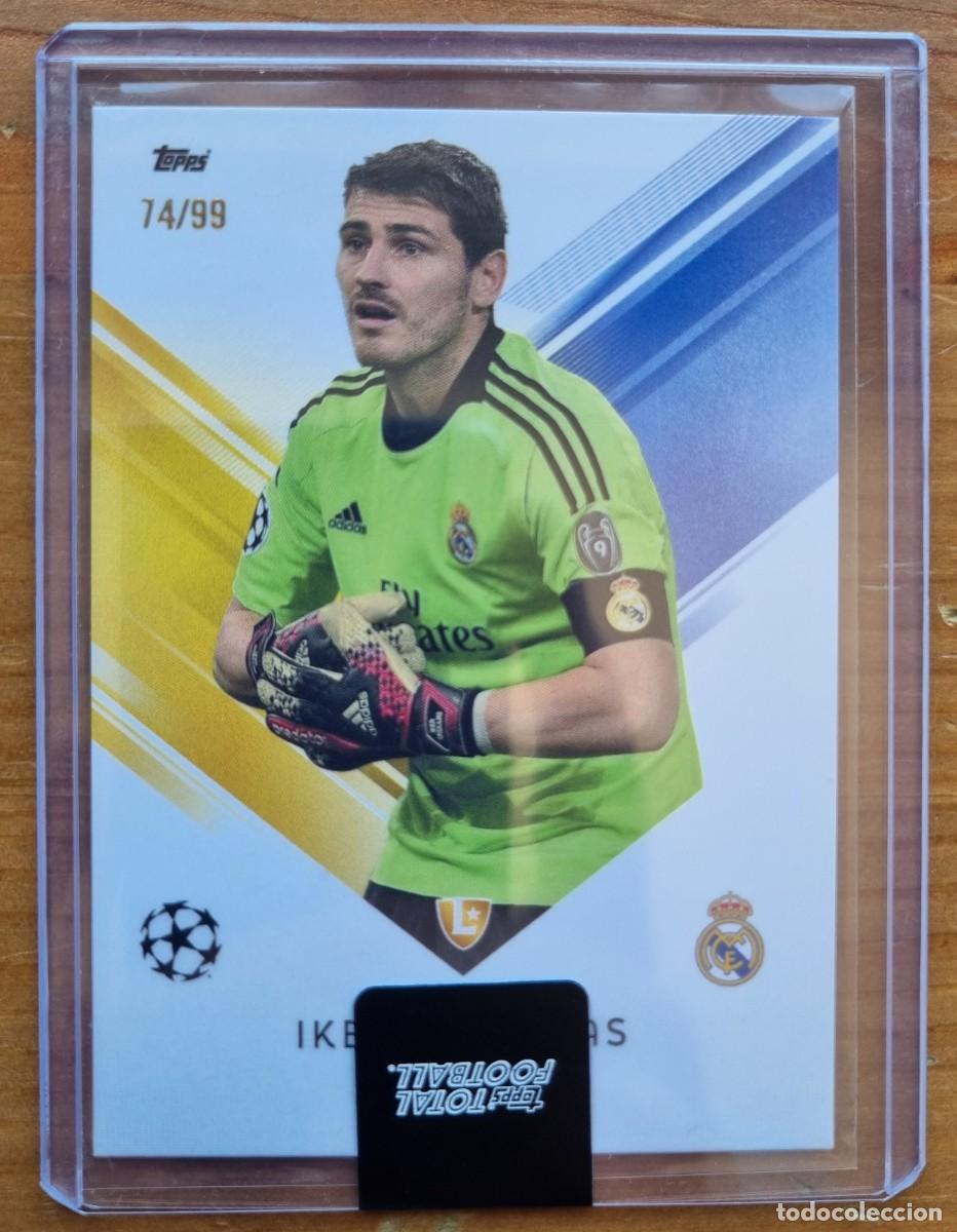 Cromos de f&uacute;tbol: Iker CASILLAS (Real Madrid CF) NUMERADA /99 (Legend). TOPPS Total Football 2025 2026 25 26