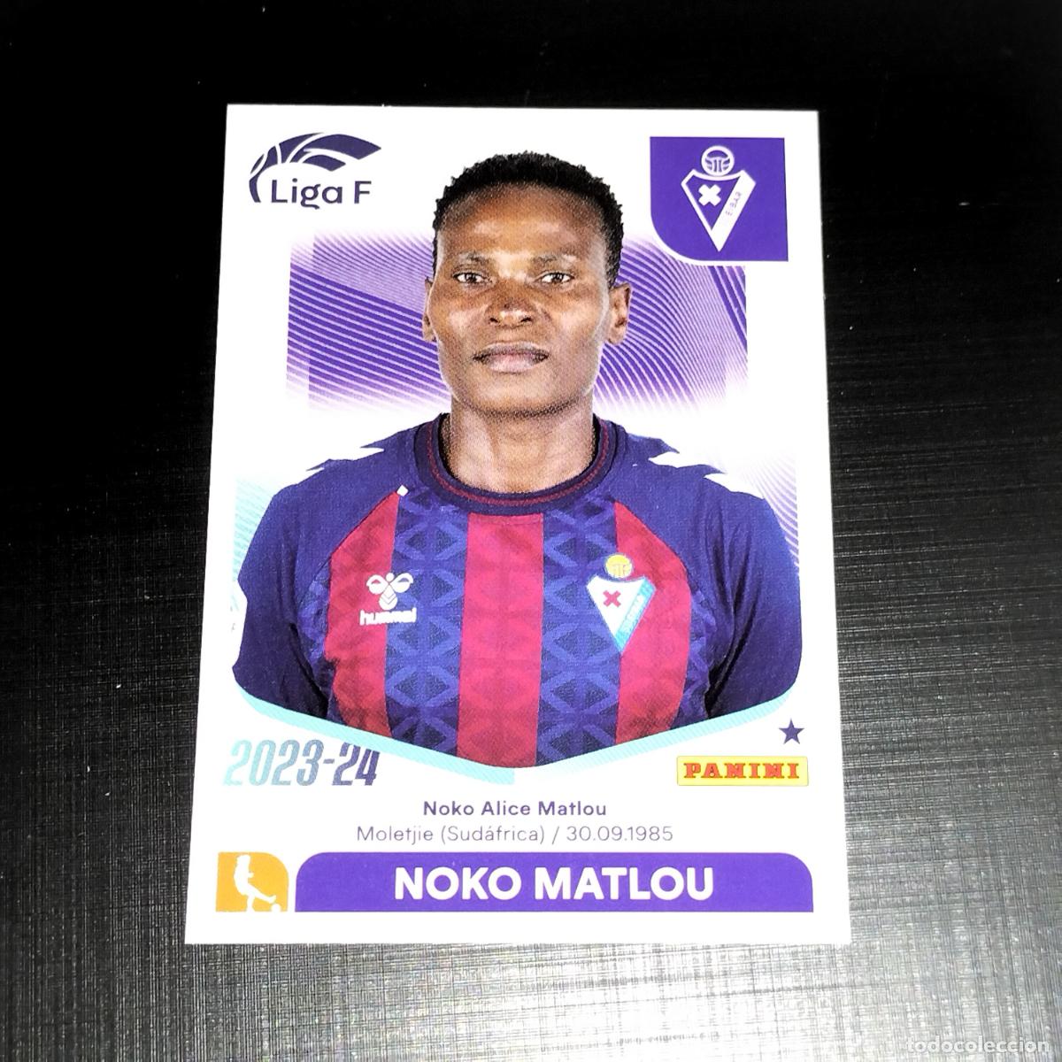 Cromos de f&uacute;tbol: N&ordm; 113 NOKO MATLOU SD EIBAR CROMOS LIGA F FEMENINA PANINI 2023 2024 23 24