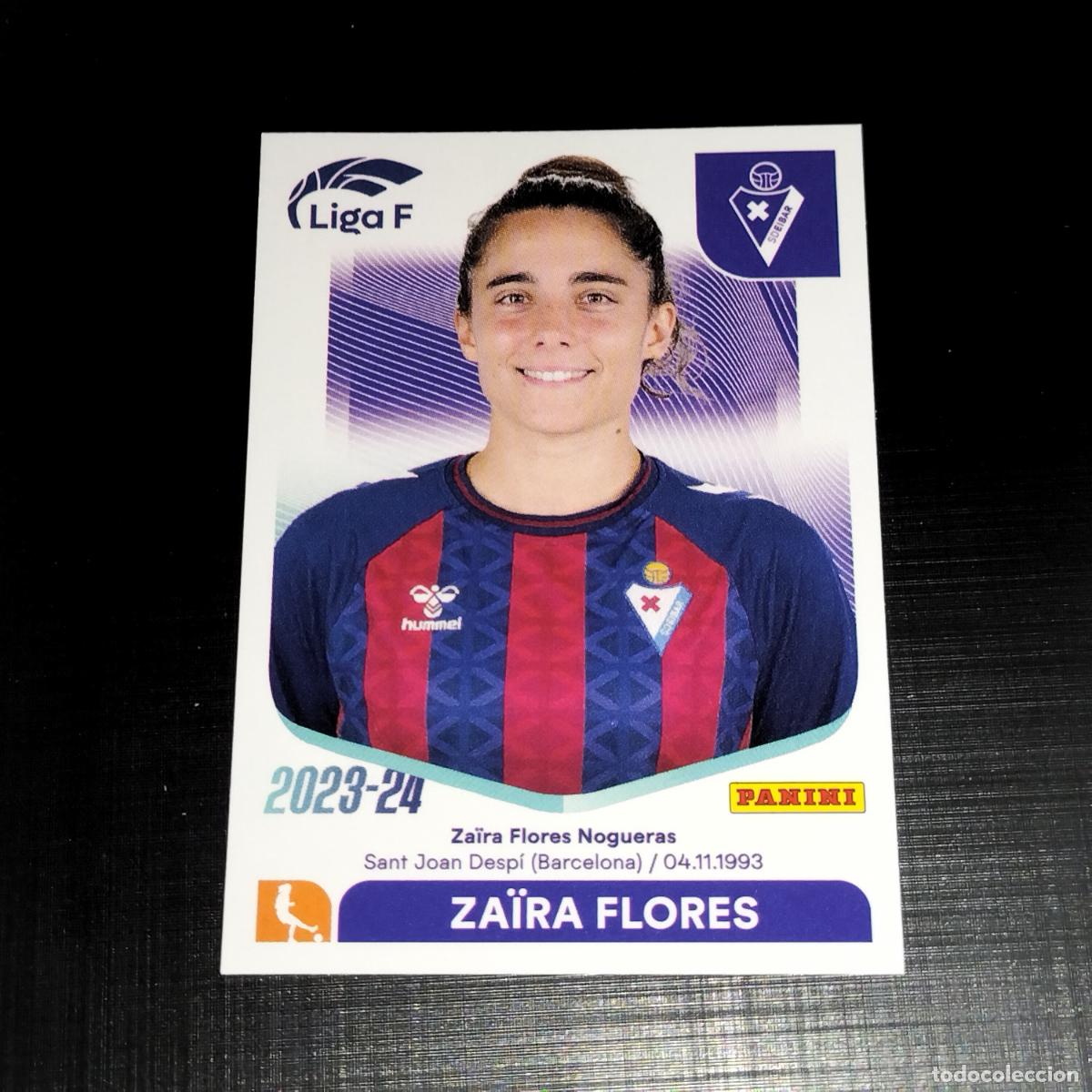 Cromos de f&uacute;tbol: N&ordm; 114 ZAIRA FLORES SD EIBAR CROMOS LIGA F FEMENINA PANINI 2023 2024 23 24