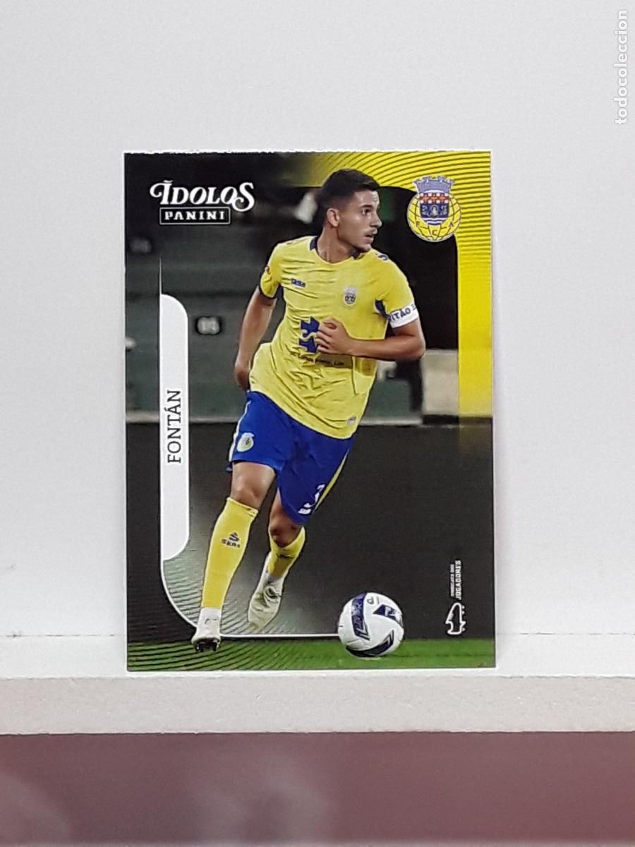 Cromos de f&uacute;tbol: PORTUGUES 2025 2026 IDOLOS 25 26 CROMO PANINI FUTEBOL N 130 AROUCA JOSE MANUEL FONTAN MONDRAGON