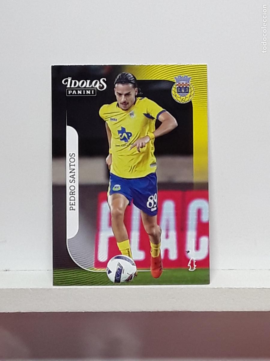 Cromos de f&uacute;tbol: PORTUGUES 2025 2026 IDOLOS 25 26 CROMO PANINI FUTEBOL N 132 AROUCA PEDRO CARVALHO SANTOS