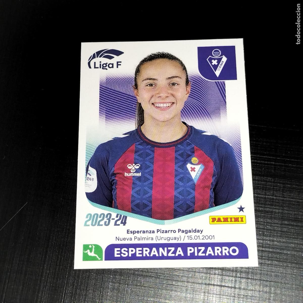 Cromos de f&uacute;tbol: N&ordm; 119 ESPERANZA PIZARRO SD EIBAR CROMOS LIGA F FEMENINA PANINI 2023 2024 23 24