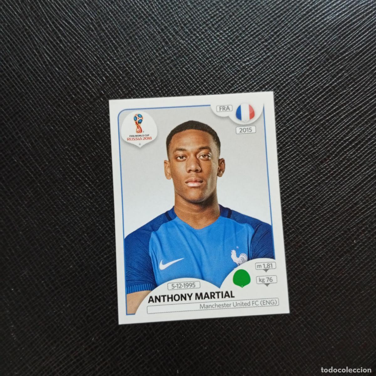Cromos de f&uacute;tbol: 211 MARTIAL FRANCIA PANINI MUNDIAL RUSIA 2018 CROMO FUTBOL 18 - SIN PEGAR - CJ2