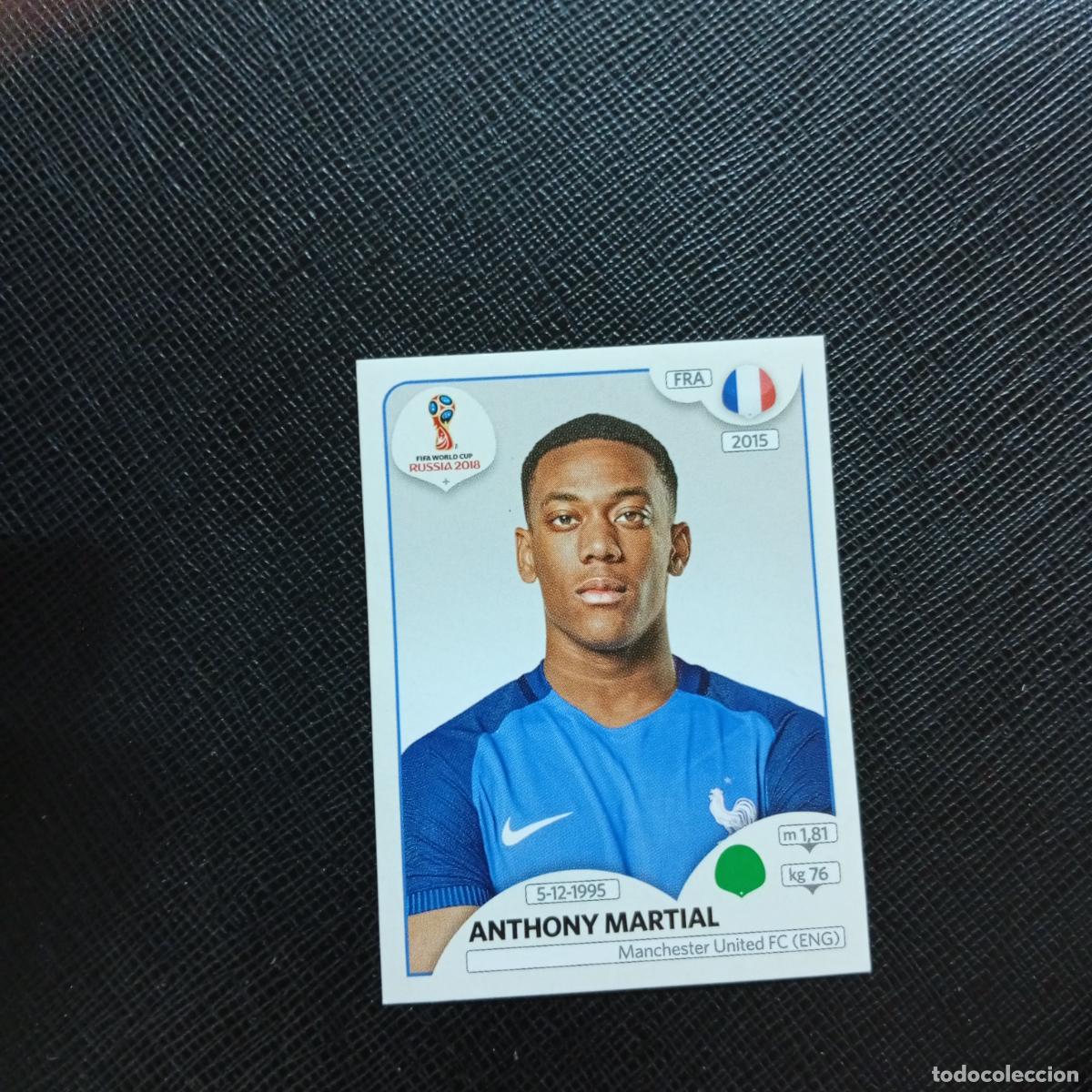 Cromos de f&uacute;tbol: 211 MARTIAL FRANCIA PANINI MUNDIAL RUSIA 2018 CROMO FUTBOL 18 - SIN PEGAR - CJ2 .