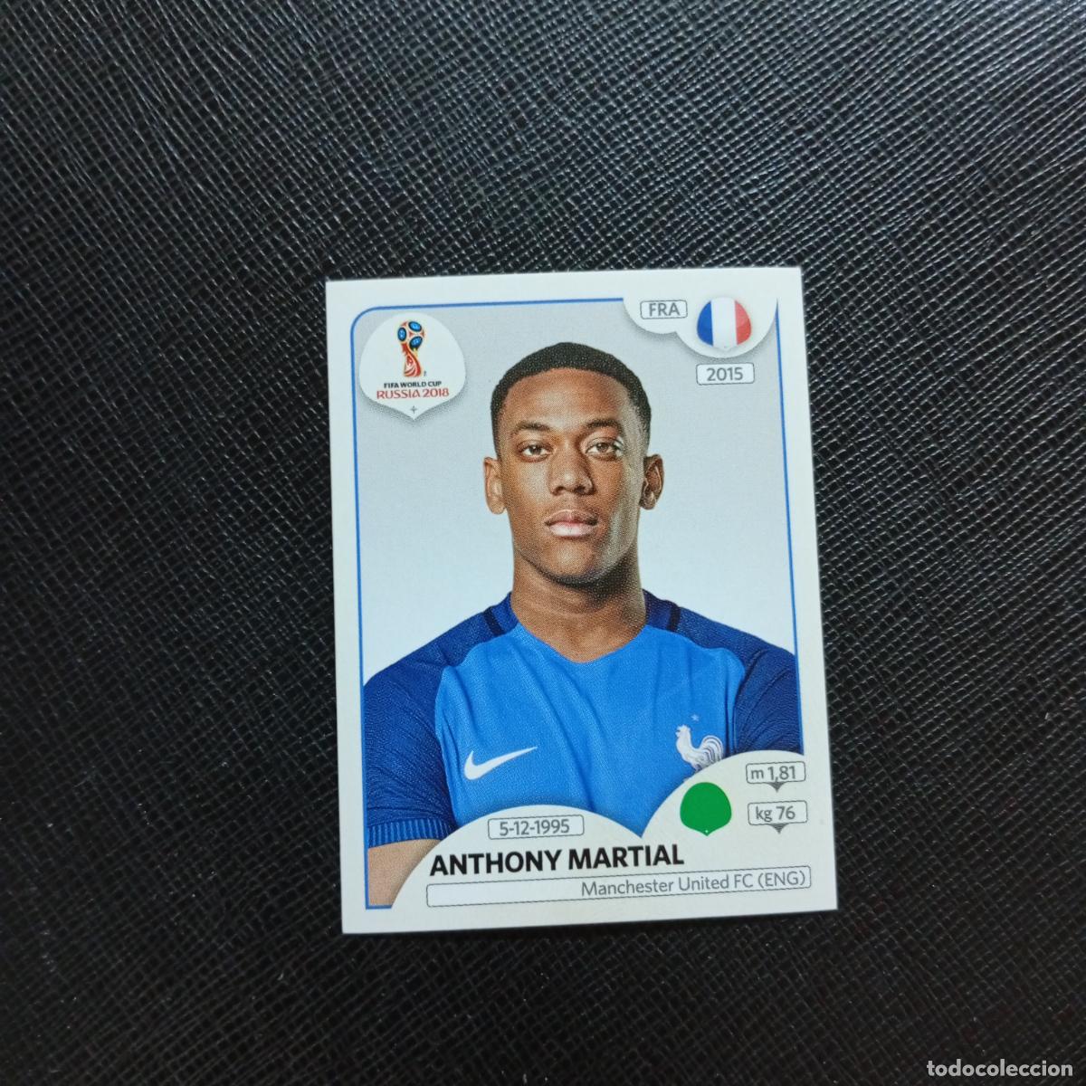 Cromos de f&uacute;tbol: 211 MARTIAL FRANCIA PANINI MUNDIAL RUSIA 2018 CROMO FUTBOL 18 - SIN PEGAR - CJ2 ..