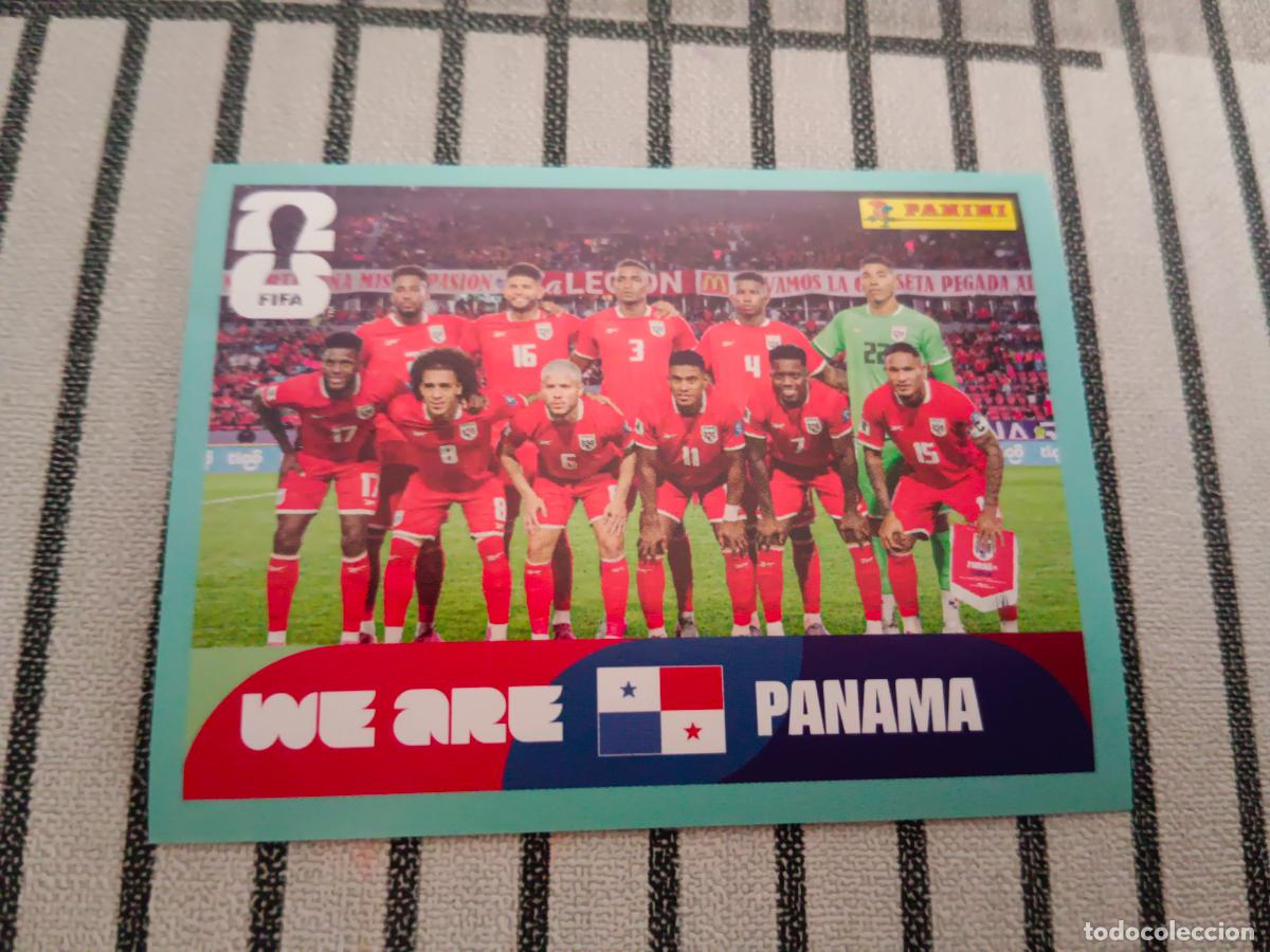 Football Stickers: MUNDIAL 2026 ESTADOS UNIDOS USA MEXICO MEJICO CANADA PAN 13 PAN13 ALINEACION PANAMA FIFA