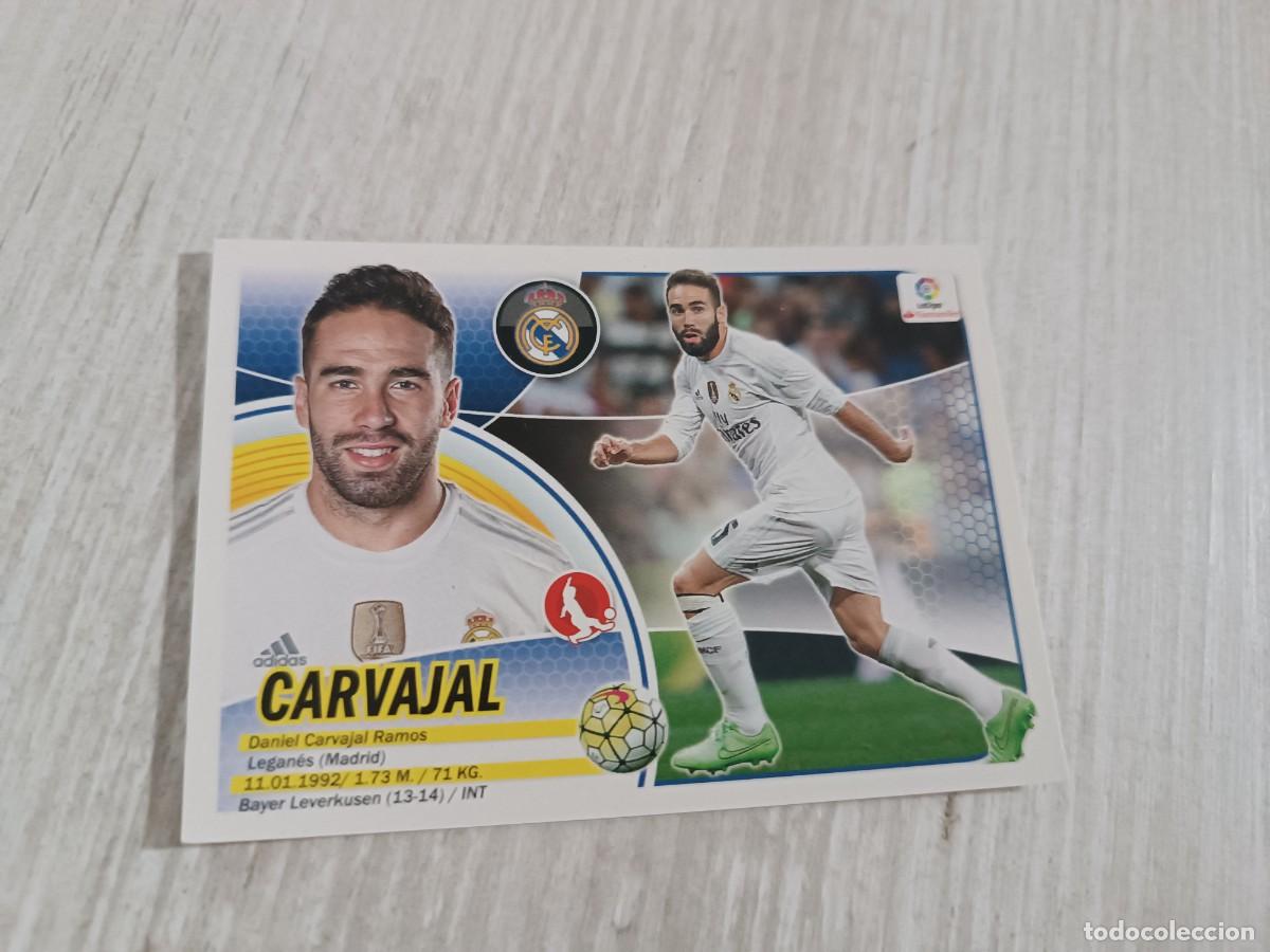 Football Stickers: CARVAJAL NUNCA PEGADO LIGA ESTE 2016 2017 16 17